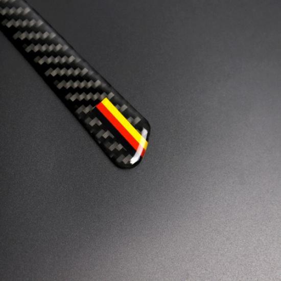 Germany Color Side Rearview Carbon Fiber Mirror Cover Trims For BMW F21 F30 F34