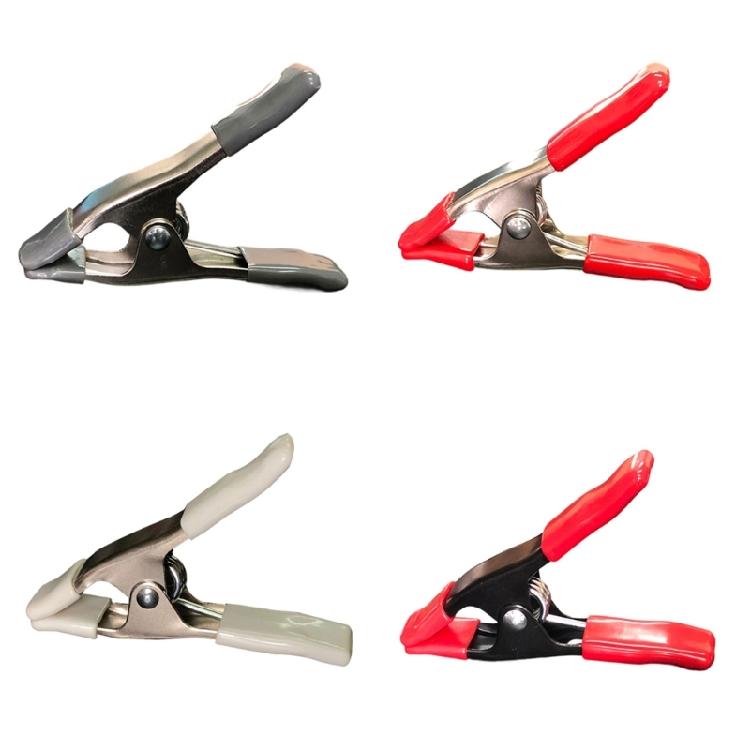 Multiple Functional Spring Loaded A Clamps Heavy Duty Clip set Metal Iron Construction for Wood Crafts Greenhouse Projects