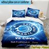 3pcs Custom Name basketball Orlando Logo Bedding Set Includes 1 Duvet Cover & 2 Pillowcases for All Seasons Dormitory Home Decor Christmas gifts