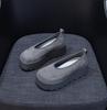 Female Big Head Ugly Cute Casual Fashion Versatile Round Head Thick Sole One Pedal Dad Shoes Woman