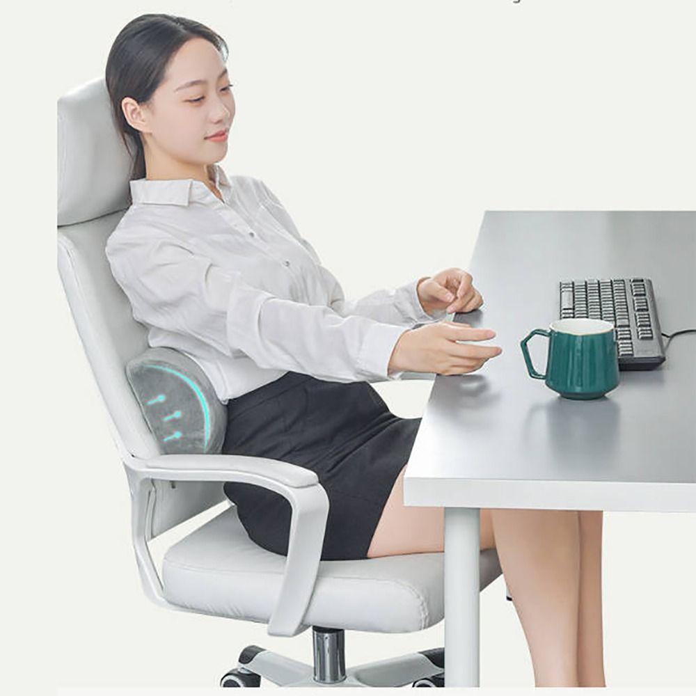 Ergonomic Under Knee Pillow Hypoallergenic Semi Roll Pillow Bolster Pillow  Office Chair