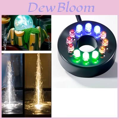 Water Fountain Led Light With Changing Leds For Aquarium Decor And Fish Tank Ambience