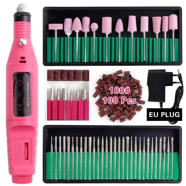 

Профессиональный маникюрный станок, набор сверл для ногтей, керамическая фреза для снятия гель-лака Frieze EU Plug