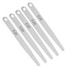 5pcs 0.2Celsius0.3 Stainless Steel Feeler Gauge Ruler Welding Inspection Tool(0.2)