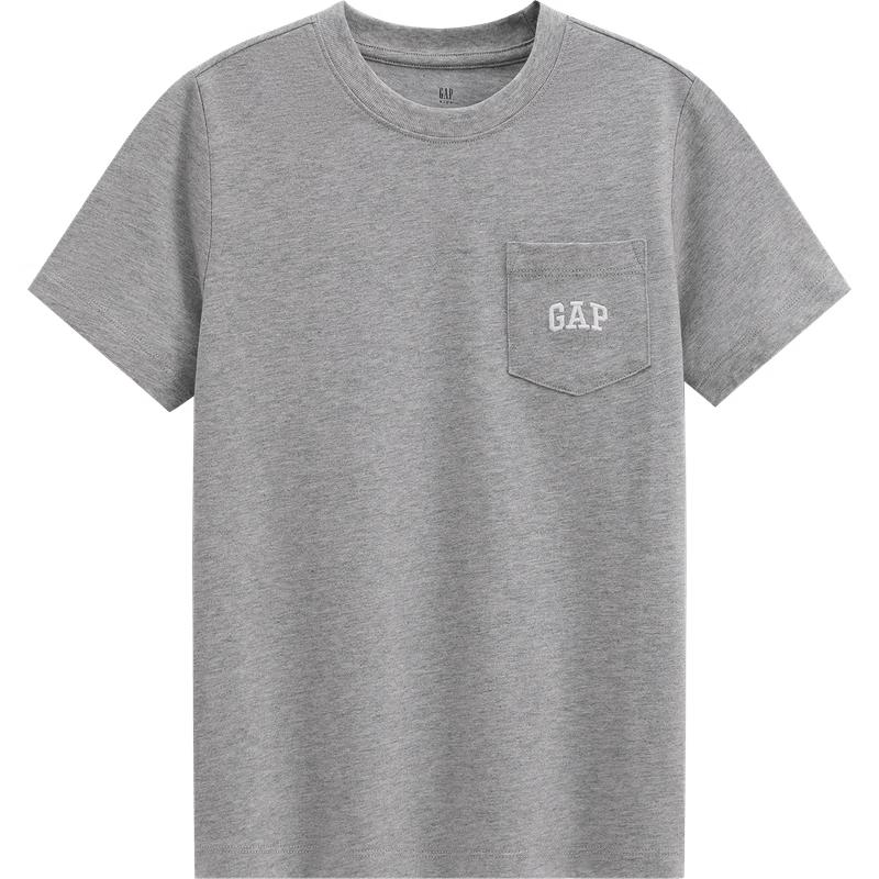 

GAP Kids 2026 Spring Logo Embroidered Pocket T-Shirt 130/64