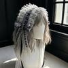 Fashion Lolitas Headbands Soft Durability Lolitas Lace Bows Hair Band With Music Notes for Costume Event