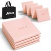 AYO Folding Yoga 6mm with Yoga Mat Bag Ideal for and Light Pink Mat, Thick, Lightweight, Popular, Portable, Compact, (17361cm), Stretching, Fitness,