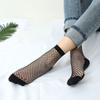 Ruffle Punk Lace Women Fashion Breathable Ankle Socks Fishnet Socks Mesh Net Socks Short Socks