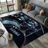 3D Music Instruments Drum Kit Drum Set Carpet Rug for Living Room Bedroom Home Sofa Decoration,Kids Area Rug Non-slip Floor Mat
