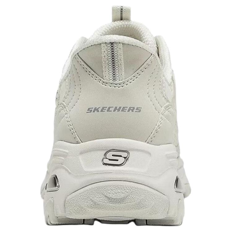 Skechers DLites Versátiles Cómodas Zapatillas de Padre para Mujer Beige 150868-OFWT
