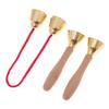 1 Par de Brinquedo de Instrumento Musical Infantil Sino com Cordas/Cabos Instrumento Montessori Orff Brinquedo de Aprendizagem Musical para Jardim de Infância