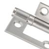 6pcs Stainless Steel Door Hinges Smooth Cabinet Hinges Mute Butterfly Hinges  Wardrobe