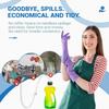 Sink Soap Dispenser Tube Kit Faucet Hose Set For Bathroom Refillable Soap Dispenser Tube Kit With 47 Inch Hose And Check Valve