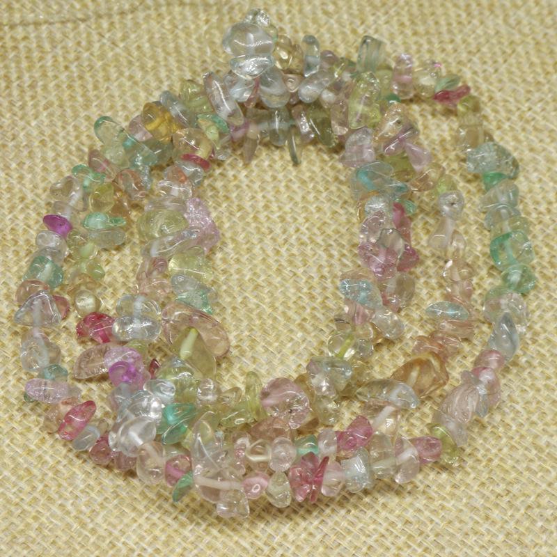 Irregular 5-8mm Crystal Agate Gravel Beads for DIY Jewelry