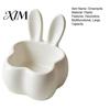 Healing Desk Accessories 3D Printed Rabbit Storage Organizer, Cute Bunny Ears Desktop Container for Decorative Ornament Keys Jewelry, Plastic