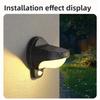 Solar Porch Lights Outdoor LED Wall Light with Motion Sensor Waterproof Solar Fence Lanterns Barn Shed Yard Garage Garden