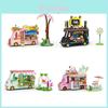 Fairy Tale Town Coffee Shop Studio Building Set Diy Play Toy