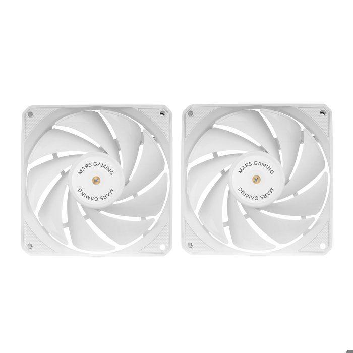 Ventilateur - Mars Gaming - MF-NCLX2 - 120mm - Ultra-Silencieux - Pales Hybrides