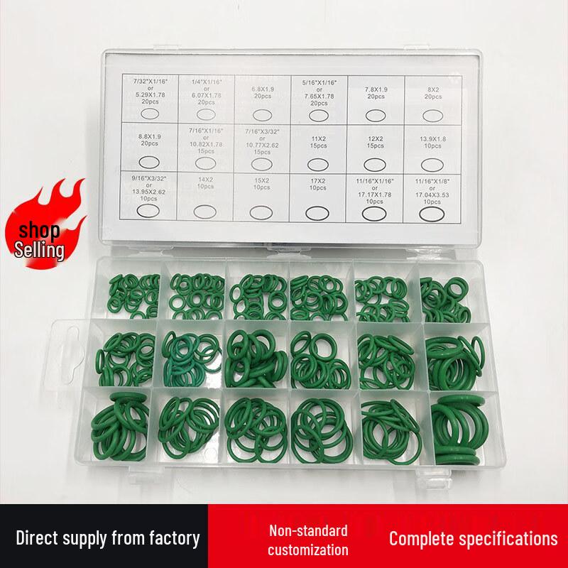 270-Piece Automotive AC O-Ring Seal Repair Kit
