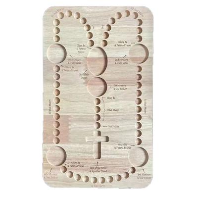 Dekorativní dřevěná deska na korálkování, tác na náramky, náramek na kotník, dřevěná deska s perlami, organizér na šperky, tác na korálkování, DIY