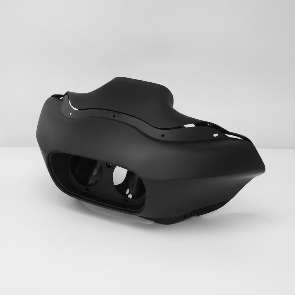 Black Front Fairing Shell Compatible Motorcycle Cowl Shielding