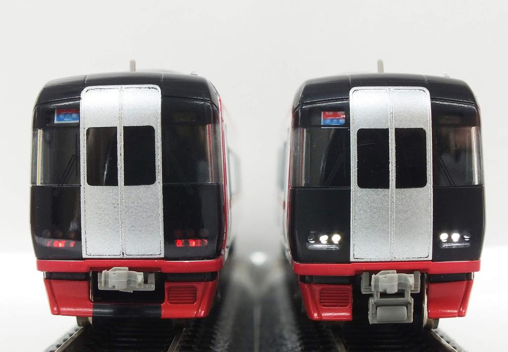 Greenmax N Gauge Meitetsu 2200 Series First Run, See-Through Front Windows, Selectable Car Number, 6-Car Set, Powered, 30883 Model Train