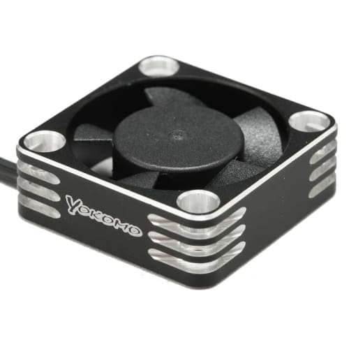 Yokomo 30mm Aluminum Frame Fan, Silver, D-CFSA