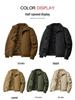 2025 Men's Autumn/Winter Plus Velvet Thick Warm Casual Workwear Jacket 2520