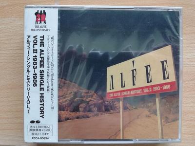 CD ALFEE - Single History Vol. II 1983-1986 PCCA00634 Pony Canyon 1996 Japan Japanese Pop/Rock Used