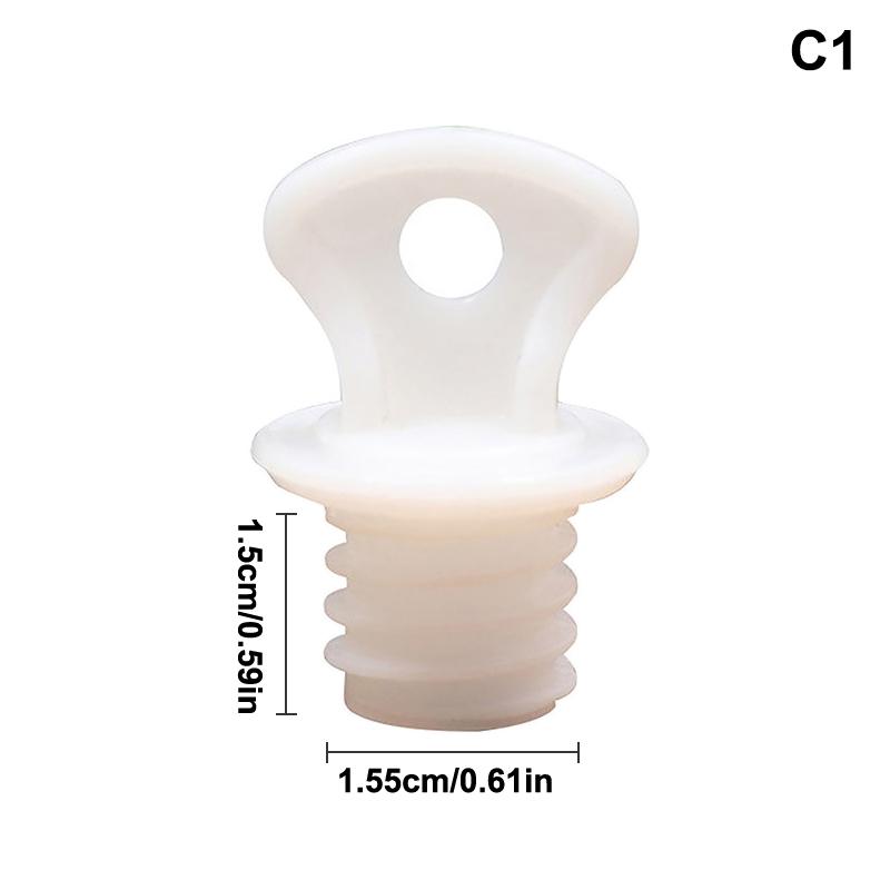 5/1Pcs  Water Bag Stopper Multi Sizes Plastic Water Plug  Water Bottle Replacement Seal Stoppers Leakproof Durable
