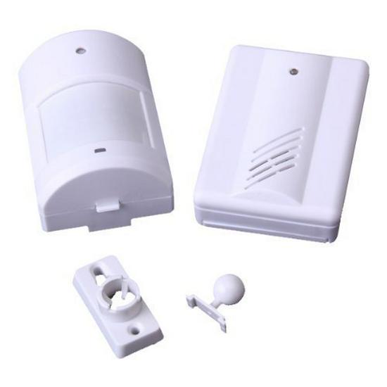 Upgraded Infrared Wireless Doorbell and Smart Sensor Driveway Alarm