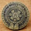 Unique 80Mm Mayan Aztec Calendar Art Prophecy Culture Challenge Coin Fidget  Stress Relievers For Adults Anxiety Gift Collection
