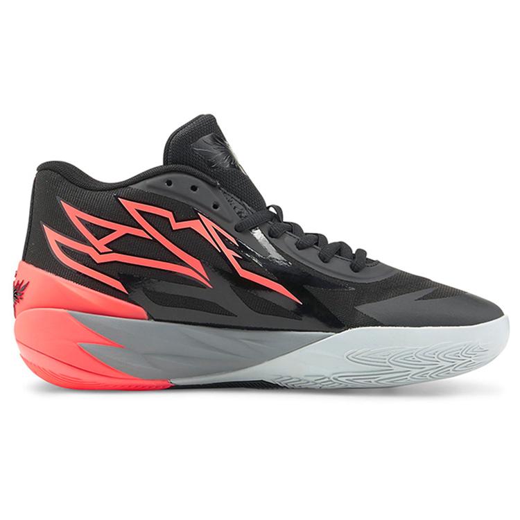 Nuevo Puma LaMelo Ball MB.02 Puma Negro Resplandor Atardecer Hombre 378287-01