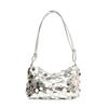 Luxurious Sequined Small Bag For Women In Black Gold And Silver Designs For Stylish Crossbody Or Shoulder Wear