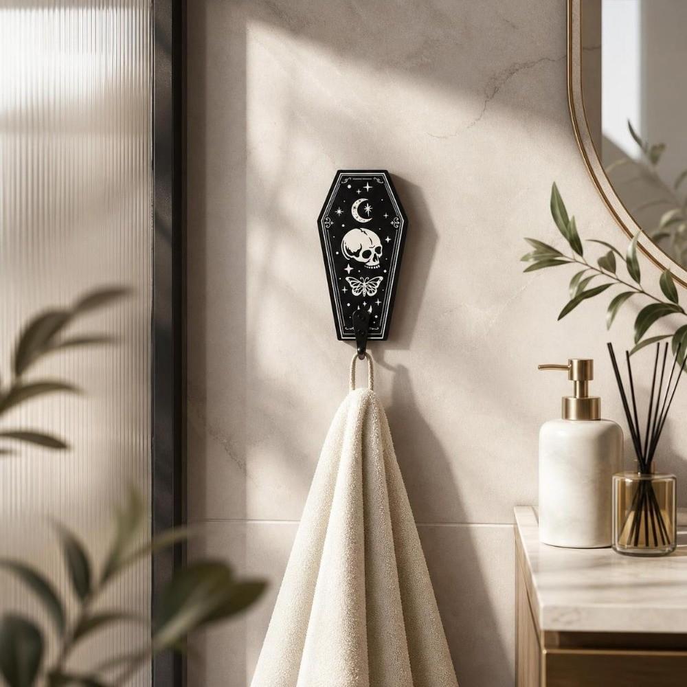 Flower Halloween Skeleton Hook Star Moon Wall Hanging Hooks Wall Mounted Hook Home Organization