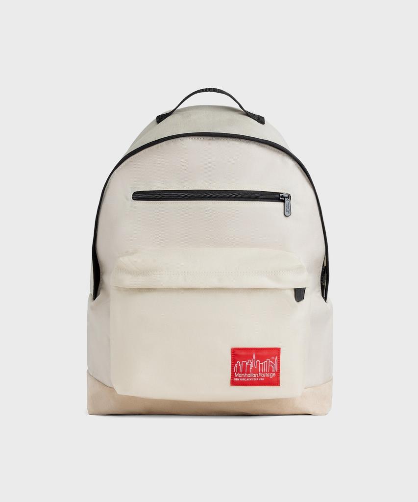 Manhattan Portage 1211 Big Apple Backpack L Ivory Suede
