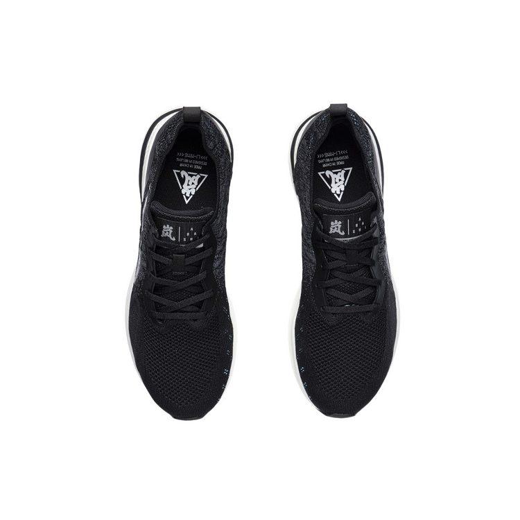 Li Ning Arashi Cushioning Low Top Running Shoes Men's Black ARHR131-1
