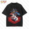 Gatchaman Anime GForce Insight Crowds Vintage Oversized TShirt OIA