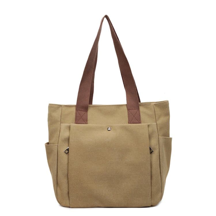 Large capacity canvas tote bag women's shoulder bag