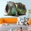 Diy Sticker Animal World Lizard Imitation 3D Wall Stickers Waterproof Wall Stickers Children Room Home Office Decor