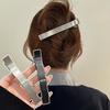 1/2/3Pcs Metal Hair Clips Barrettes Long Hairpins Elegant Duckbill Clip Fashion Accessories for Women 3 Colors