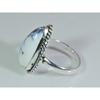 Natural Dendrite 925 Solid Sterling Silver Ring Size US-8.5 PG-16