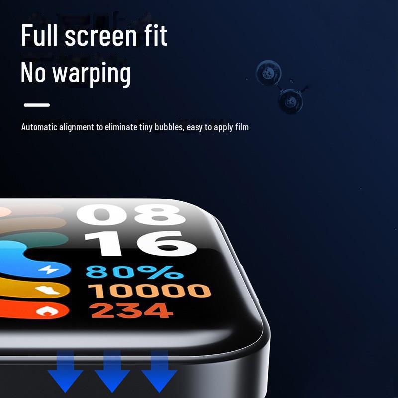 Samsung Galaxy Fit3 Black Edge TPU Hydrogel Scratch-Resistant Screen Protector