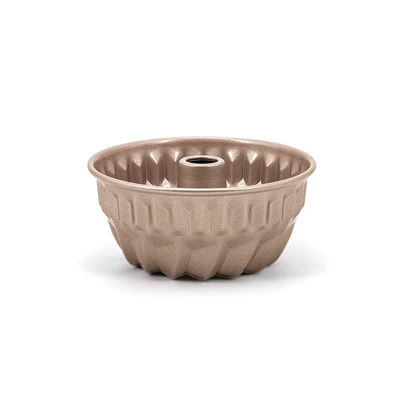 4Inches Silicone Fluted Pans Non-Stick Bundt Pan Baking Molds Bakeware For Round Cake Jello Decorating Mold