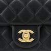 Chanel Classic Flap CF Sheepskin Chain Bag, Shoulder Bag, Crossbody Bag Mini Women's Black AS4041-B10716-94305