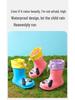 Cartoon Kids' Waterproof Rain Boots - Cute and Trendy for All Seasons