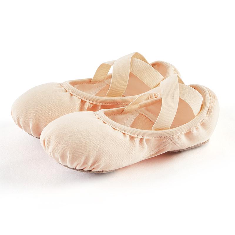 Women's & Men's Stretch Fabric Ballet Dance Shoes - Soft Sole, Cat Paw Design, Ideal for Yoga & Dance Practice