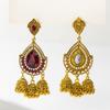 Ethnic Vintage Women's Geometric Turkish Jhumka Earrings Indian Jewelry Tassel Dangling Earring