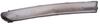 Fiat 500 2007- Front Bumper Chrome Trim Grille Left & Right Set