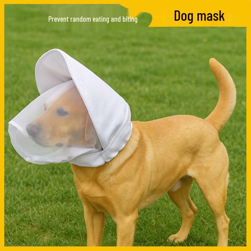 Pet Dog Anti-Mosquito Headwear, Two Colors - Bite & Eating Protection